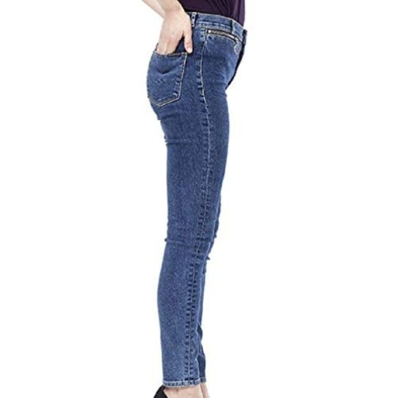 Hudson Jeans High-Waist Super-Skinny Jeans Blue 26 - Picture 3 of 7